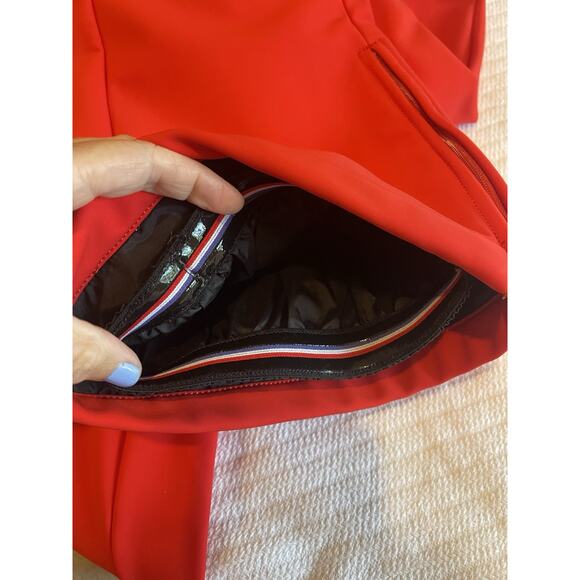 Fusalp Tipi III Stretch Shell Water Repellant Bootcut Red Ski Pants 44 US 12 - Picture 12 of 14